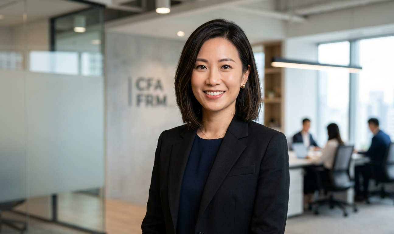 Sarah Chen, CFA, FRM